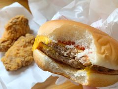 双层芝士汉堡-麦当劳(塔园路店)