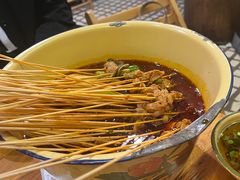 -拈签一笑黄牛肉辣卤串串
