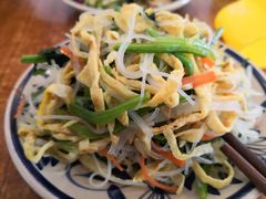 菠菜鸡蛋拌粉丝-侯哥面馆(瑞景店)