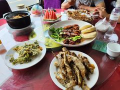 -北京龙庆四季香农家饭庄·灶台鱼·碳烤虹鳟鱼(龙庆峡店)