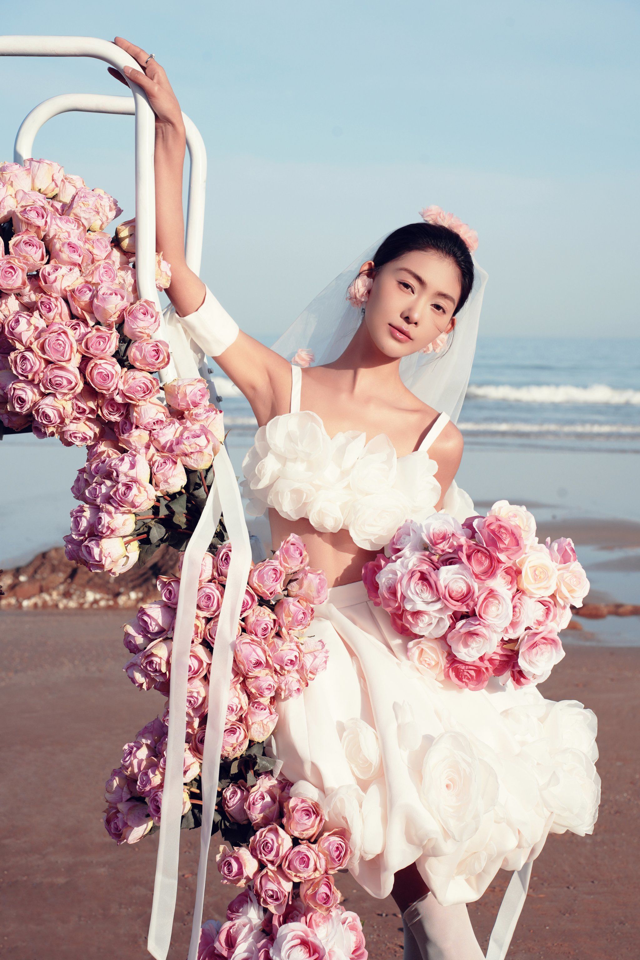 海边婚纱照