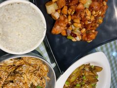 毛豆烧茄子-玉桥餐厅(天坛店)