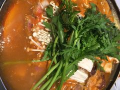 牛肉火锅-青松馆韩国料理(香港中路佳世客店)