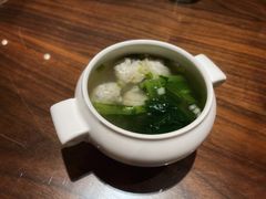 鲜嫩黄花鱼丸汤-将相和·海鲜蒸饺大连菜