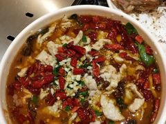 水煮肉片-羊阿公·嘉福烤全羊龙虾馆·家常菜(广益店)