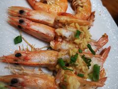 蒜蓉铁板虾-甄花精致料理自助(城市阳台店)