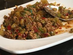 酸豆角炒肉末-岳阳楼