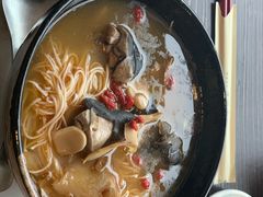 麻油乌骨鸡面线-春水堂人文茶馆(松烟文创店)