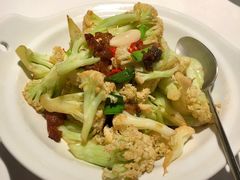 干锅有机花菜-千百味红餐厅·江西菜(绿地双子塔店)