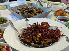 辣炒红岛花蛤-开海·红岛海鲜虾水饺(石老人店)