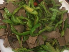 青椒炒黑百叶-农家小院(朱雀桥店)