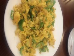 青椒炒鸡蛋-山菜馆(竹海公园店)