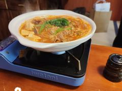 牛肉泡菜锅-鳗鱼家·深夜食堂(军博店)