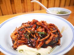 肉丝葱油拌面-君东记本帮面馆(天钥桥路店)