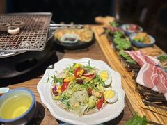 -明洞阿姨·韩式酱蟹烤肉·创意料理(三元桥店)