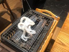 泡菜煎八爪鱼-烧货·活海鲜炭烧(湖滨商业街店)