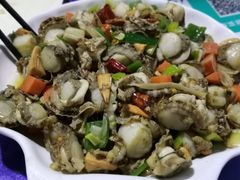 葱爆威海扇贝-威海渔村(静安旗舰店)