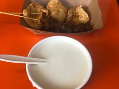 炸豆腐-谢怀亮芝麻茶