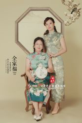-时光纪亲子全家福照相馆(静安店母女写真父母纪念照)
