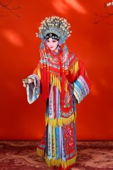 -后宫·古装汉服京剧儿童亲子全家福摄影