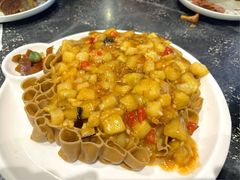 酸菜茄条扒莜面-紫泥369粗粮季(鼓楼店)