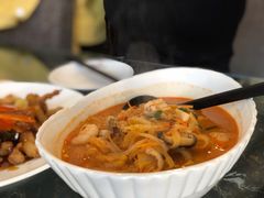 海鲜辣汤面-桃园中华料理炸酱面(燕儿岛路店)