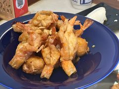 梨球果仁虾-小吊梨汤·北京菜·烤鸭(双井乐成中心店)