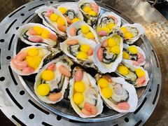 鸡子十生蚝十鹌鹑蛋-飞尝蚝·顺德菜·鱼生(顺德总店)