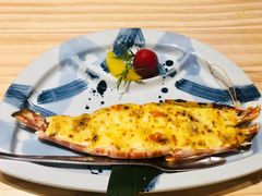 芝士焗日本野生斑节虾-玄海寿司(国贸店)