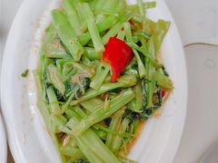 虾酱炒空心菜-肥仔文澳门猪骨煲(南京西路店)