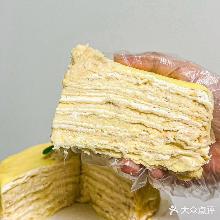 千层蛋糕太好吃惹‼️榴莲脑袋放心冲💯