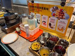 自制华夫饼-比格比萨自助(万柳华联店)