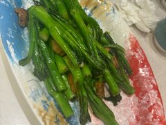 油渣生炒菜心-常来小聚·广州非遗传承餐厅(高德置地店)