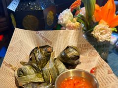 泰式香兰叶包鸡-翡翠鸟精品泰国菜(北辰财富中心店)