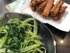 腐乳炒通菜-红星光发煲仔饭(文海店)