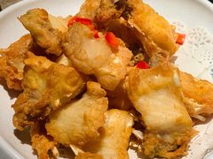 椒盐鱼骨-淘米捞·米汤脆鲩鱼火锅(福田皇岗店)