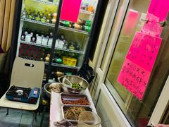 -老红桥炸灌肠牛肚锅烧烤(定福庄店)