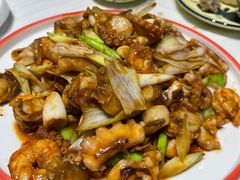 北塘爆三鲜-渔民船说·北塘海鲜·天津菜·海肠捞饭(北塘古镇店)