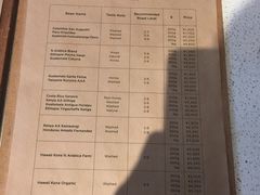 菜单-% Arabica(京都东山店)