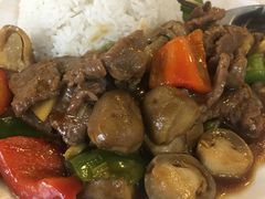 鮮菇牛肉碟頭飯-聚百川(增城西城路店)
