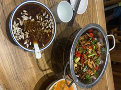 干锅香笋-海富荣·锅贴·陕菜家常菜(阳光城店)