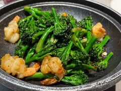 石烹虾西兰花-北平食府·北京烤鸭(北京西站六里桥店)