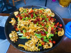 爆炒鱿鱼须-张氏父子常德肠子馆(贺龙店)