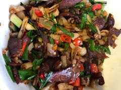 白菜梗炒牛肉-竹山里(锁石路店)
