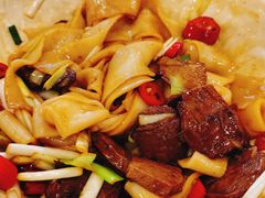 韭黄炒牛肉-刘氏三和面馆