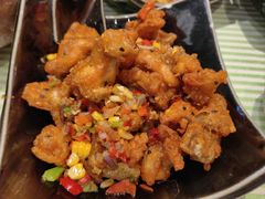 摇滚玉米椒盐牛蛙-桂满陇·杭州小馆(巴黎春天浦建店)