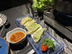 紫苏虾仁天妇罗-花见无国界料理(科林楼店)
