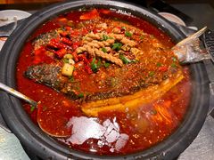 -探鱼·鲜青椒爽麻烤鱼(天河优托邦店)