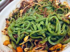 油泼面-手擀菠菜面(西康路店)