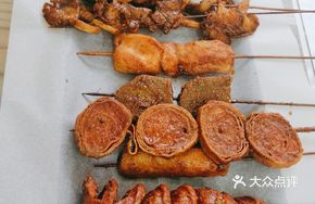 Fried Skewers Mildly Spicy